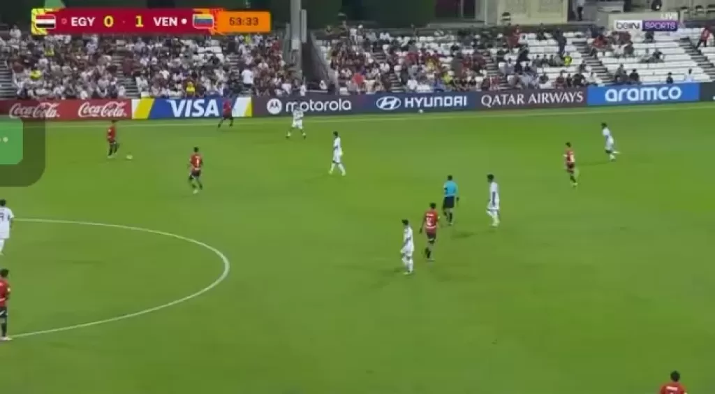 جانب من المباراة 