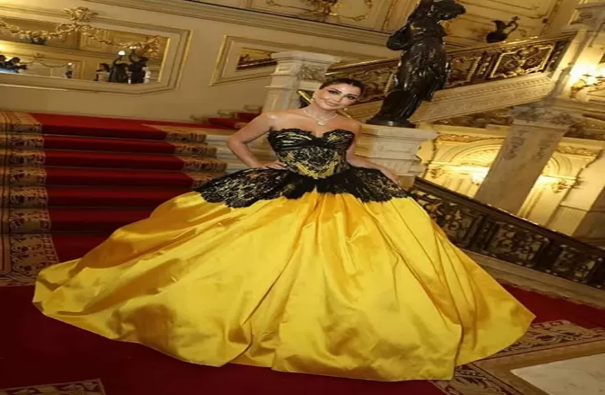 جومانا مراد ومشاركتها في حفل ذا جراند بول الملكي