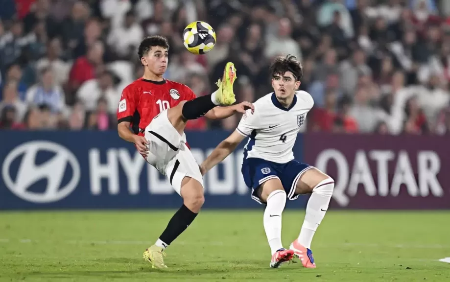 مباراة منتخب مصر وإنجلترا في مونديال الناشئين