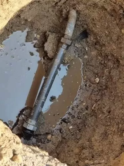 اصلاح كسر ماسورة مياه