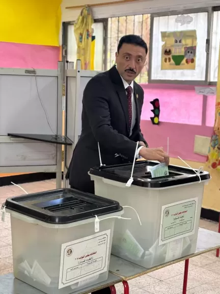 النائب محمد رزق، عضو مجلس الشيوخ