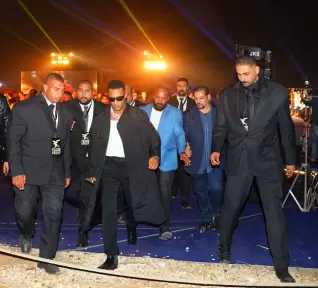 مجموعة شركات فالكون تؤمن مهرجان ”ذا بيست” في منطقة الأهرامات التاريخية