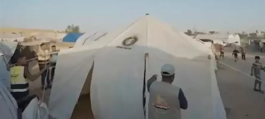 من القاهرة إلى غزة.. قوافل الأزهر تُعيد الدفء لبيوت دمرها الاحتلال