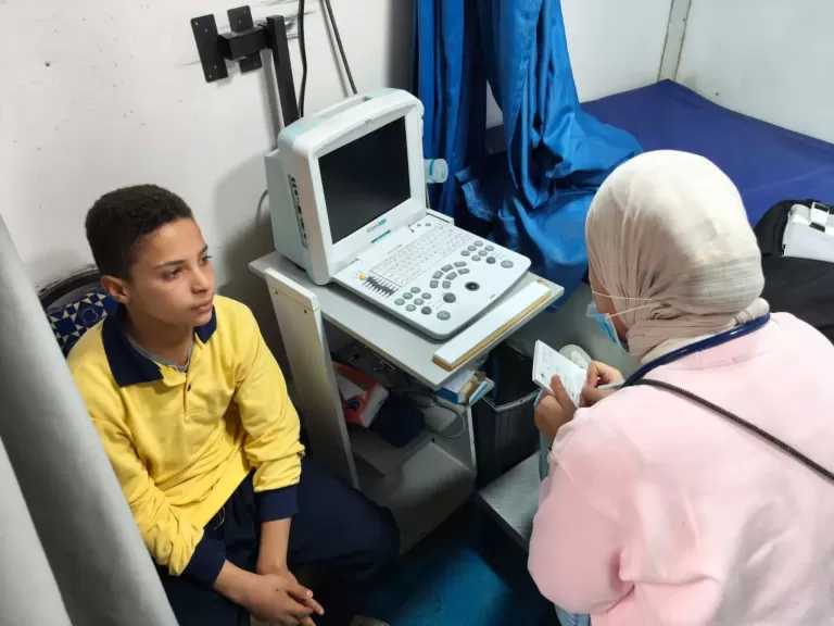 قافلة سكانية بكوم زمران بالدلنجات تقدم خدمات صحية وتثقيفية لـ 205 مواطن