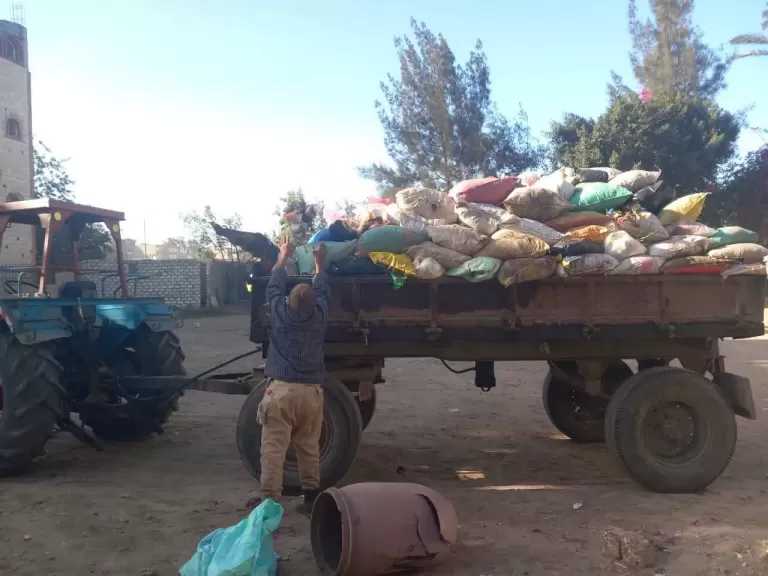 حملات نظافة شاملة في قرى دمنهور لضمان بيئة صحية وآمنة