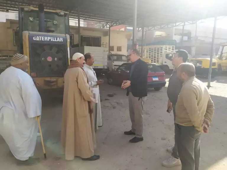 رئيس مدينة دمنهور يتفقد هندسة السيارات بالحملة الميكانيكية ويشدد على رفع كفاءة المعدات