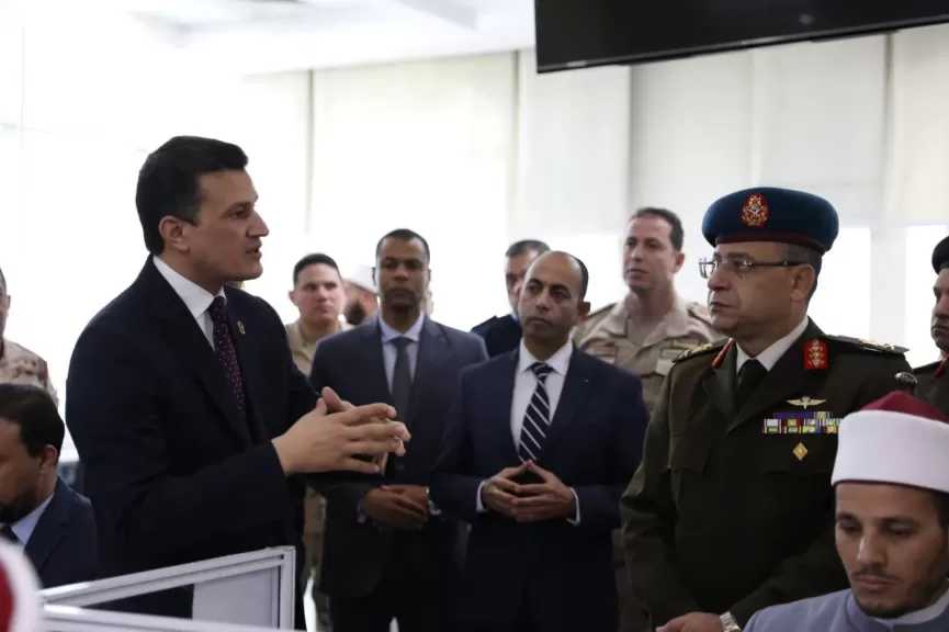 الدفعة 55 لكلية الدفاع الوطني تزور مركز الأزهر العالمي للفتوى الإلكترونية