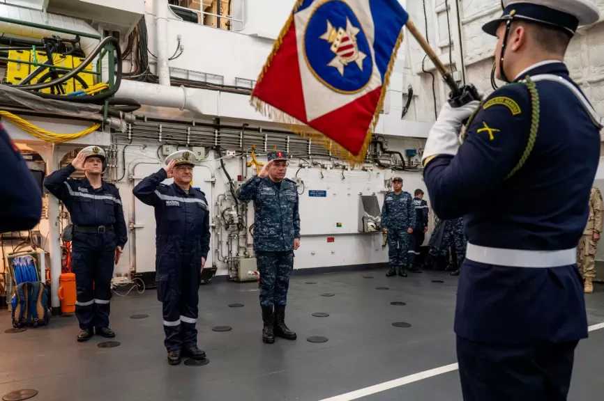 ختام فعاليات التدريب البحرى المشترك المصرى الفرنسى كليوباترا - 2025