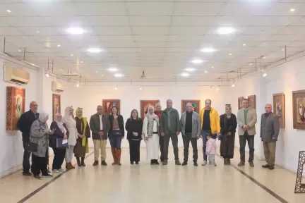 بالصور.. معرض ”المرأة والقنارية” بكلية التربية الفنية جامعة العاصمة