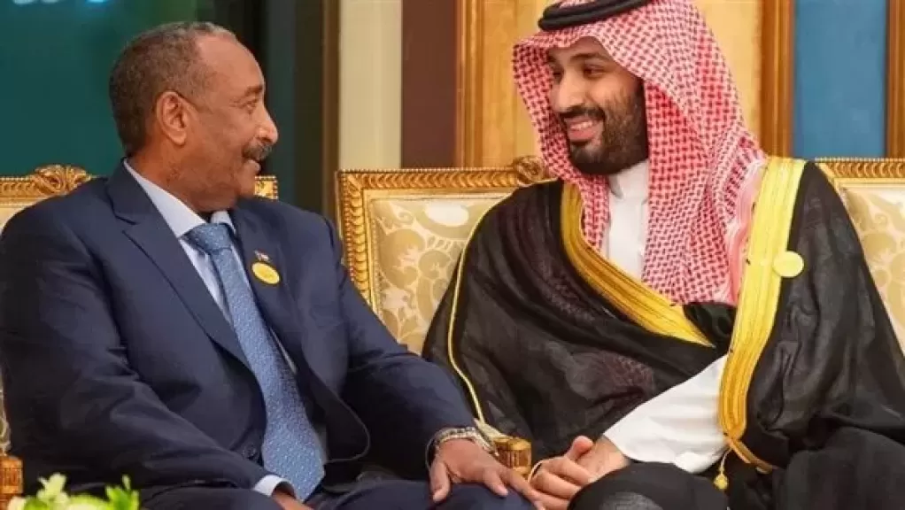 محمد بن سلمان وعبد الفتاح البرهان