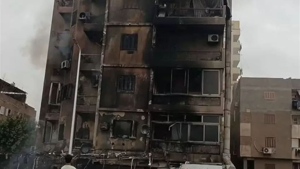 اثار الحريق