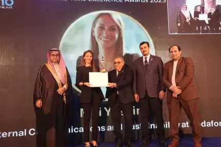 فودافون مصر» تحصد جائزتين من «تكنوتايم» للتميز 2025 تأكيدًا لريادتها في البنية التحتية الرقمية والاتصال المؤسسي