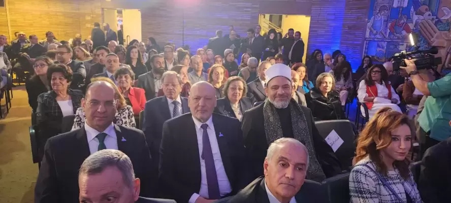 أبو العطا يشارك في حفل جائزة ”صموئيل حبيب” للتميز في العمل الاجتماعي بدعوة من رئيس الطائفة الإنجيلية