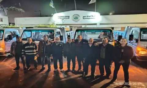نهضة مصر بالإسكندرية تطلق 8 سيارات كشف و تنكات مياه جديدة لتعزيز منظومة النظافة