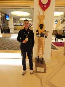 نور أشرف صبحي يحصد ذهبية كأس العالم للقوة البدنية 2026