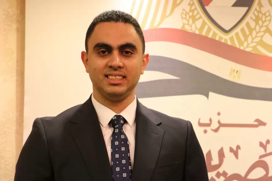 حسام أشرف، أمين عام الشباب بحزب “المصريين”