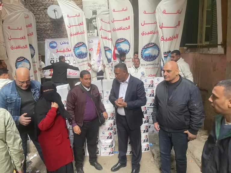 العمل الجماهيري بمستقبل وطن الإسكندرية تكثف مبادرات دعم الأسر الأولى بالرعاية في رمضان