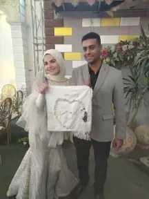 ”الميدان” تهنيء ”أحمد” و”همس” بمناسبة كتب الكتاب