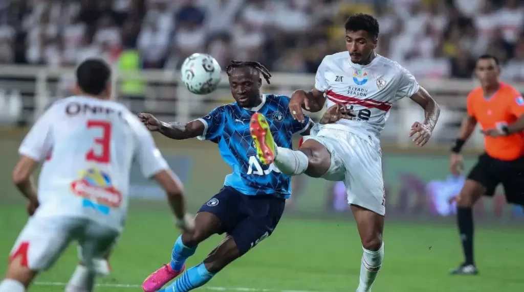 قمةالزمالك وبيراميدز لاتقبل القسمة على اثنين