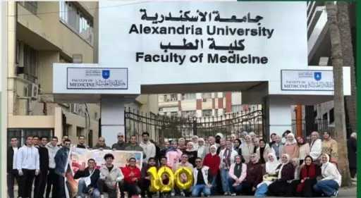 قافلة طبية متكاملة لطب الإسكندرية تخدم أهالي الظاهرية وتُعالج 379 حالة