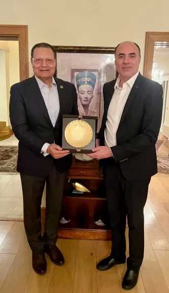 أحمد طه : يشارك لأول مرة في الاجتماع الدوري للمجلس بالعاصمة الأيرلندية دبلن