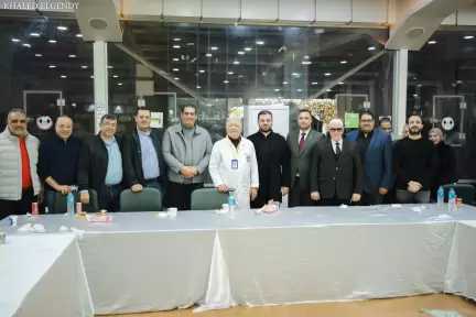 النائب وليد التمامي في ضيافة العالم الجليل الدكتور جمال شيحة بجمعية ”مرضى الكبد” بشربين: ”سلسال عطاء مستمر لخدمة أهالي دمياط”