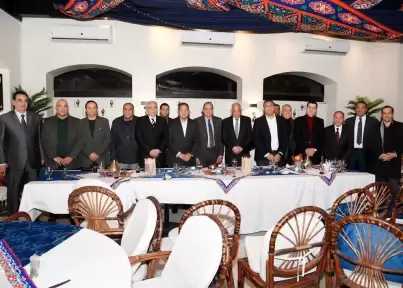 على عبد العال ومحلب وجامع  في سحور المستشار محمد سليم