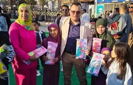 أمانة العمل الجماهيري بـ“مستقبل وطن” البحر الأحمر ترسم البهجة على وجوه الأطفال في أول أيام عيد الفطر بالغردقة