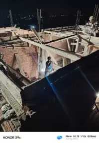 ازالة شدة خشبية دور ثانى علوى على مساحة 60  متر بعزبة شمة بالبحيرة