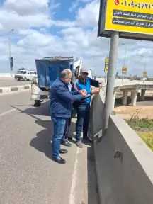 فصل الإعلانات المضيئة وخفض إنارة 100 عمود خلال حملات مكثفة لترشيد الكهرباء بأبوحمص وحوش عيسى