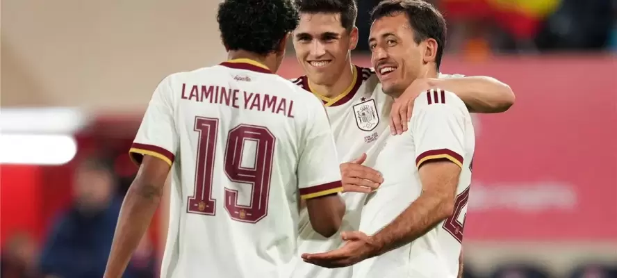 تشكيل إسبانيا المتوقع أمام منتخب مصر اليوم.. موقف لامين يامال