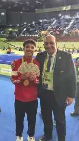 600 دولار مكافأة فورية من رئيس اتحاد الكونغ فو لـ عمر فتحي صاحب إنجاز بطولة العالم