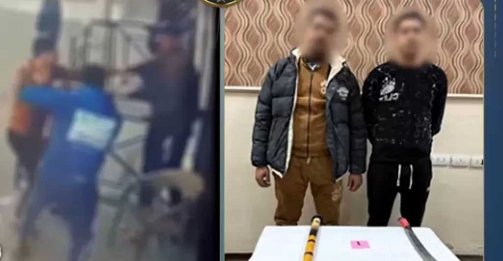 ضبط متهمين بالتعدي على عامل بأسلحة بيضاء في إيتاي البارود بعد تداول فيديو الواقعة
