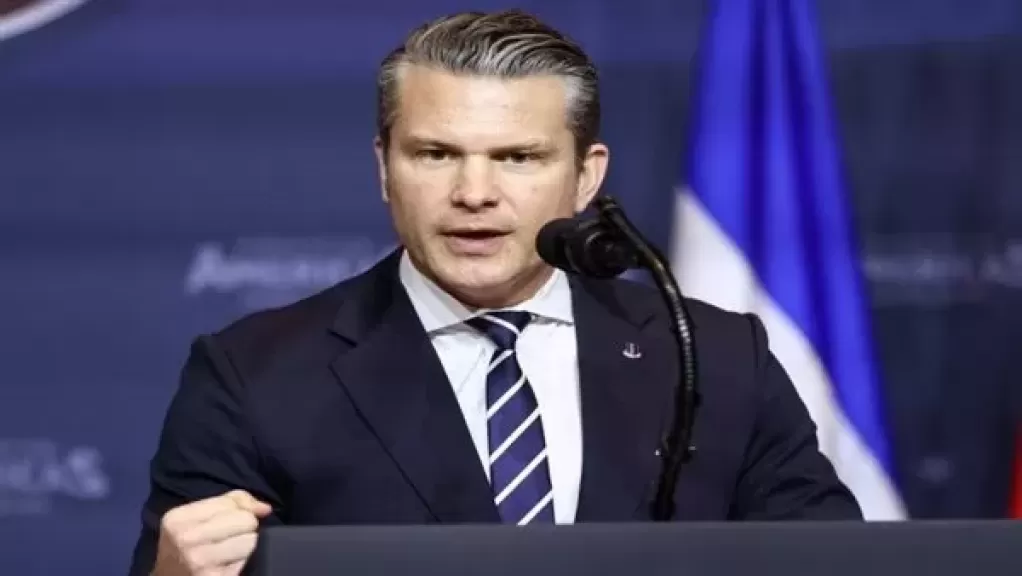 وزير الحرب الأمريكي بيت هيجسيث