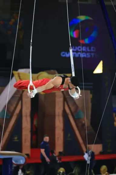 قبل منافسات اليوم.. تاهل 4 لاعبين مصريين للنهائيات في بطولة كأس العالم للجمباز الفني