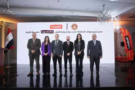 وزارة العمل و”طلبات مصر” تدشنان المرحلة الثانية من توزيع معدات الحماية لسائقي التوصيل