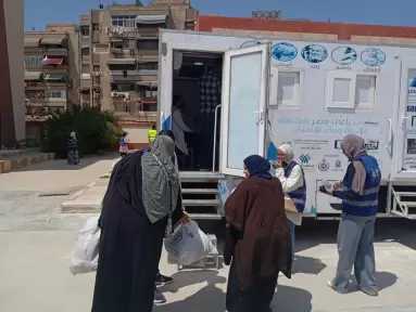 راعي مصر تشارك في فعاليات قافلة “إيد واحدة” الشاملة رقم (8) للتحالف الوطني بمحافظة بورسعيد