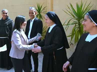 من كنيسة البشارة بدمنهور ..محافظ البحيرة  تختتم جوله التهنئة بعيد القيامة المجيد