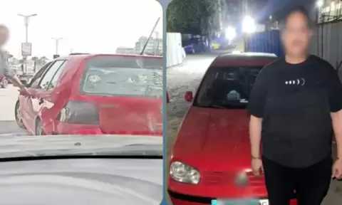 ضبط مالك شركة تعدى على موظف بسبب خلاف مروري