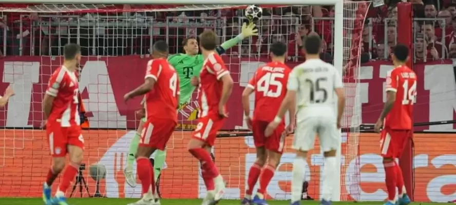 بايرن ميونخ يحقق فوزًا مثيرًا على الريال ويتأهل لنصف نهائي الأبطال