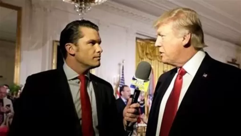 وزير الحرب الأمريكى بيت هيجسيث