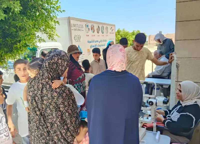 قافلة طبية مجانية بوادي النطرون تخدم 304 مواطنا ضمن مبادرة “بداية جديدة لبناء الإنسان”