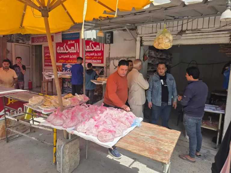 تحرير 8 محاضر خلال حملة رقابية مكبرة على الأسواق والمحلات التجارية بأبو المطامير