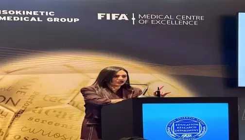 رنيم القاضي ضمن أفضل 20 بحثًا في مؤتمر عالمي للطب الرياضي