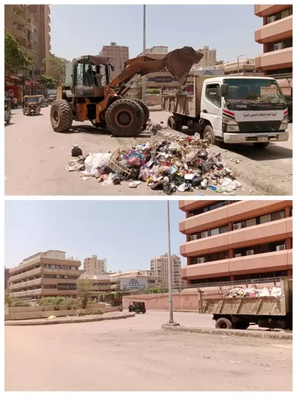 جانب من حملات الإزالة 