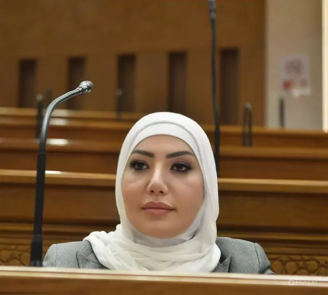 النائبة عبير عطا الله عضو مجلس النواب