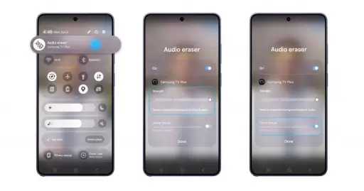 أسرع وتعمل في الوقت الحقيقي: ميزة Audio Eraser ترتقي بتجربة الاستماع في سلسلة Galaxy S26