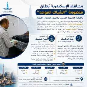 بشرة للتجار   ”الشباك الموحد”  حلم يتحقق  بالغرفة التجارية في اسكندرية