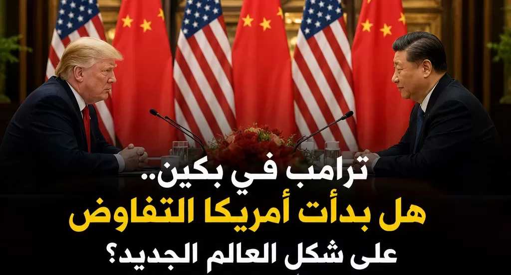 ترامب في بكين.. هل بدأت أمريكا التفاوض على شكل العالم الجديد؟