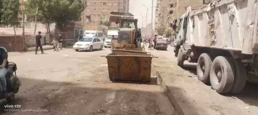 بالصور| حي العجوزة يواصل حملات التطوير والنظافة لإعادة الانضباط وتحسين المظهر الحضاري